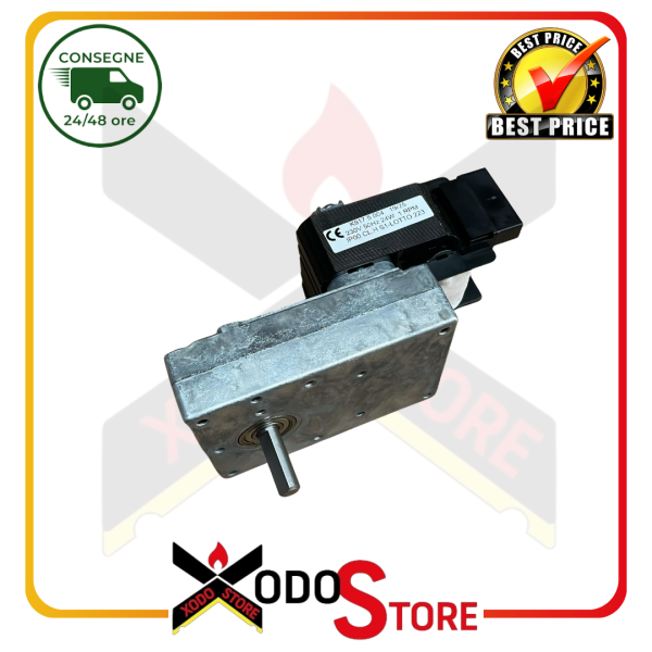 MOTORIDUTTORE KENTA PER STUFA A PELLET K9175004, ALBERO 8,5 MM, 1 RPM - RIF. INT. 2072 - immagine 2