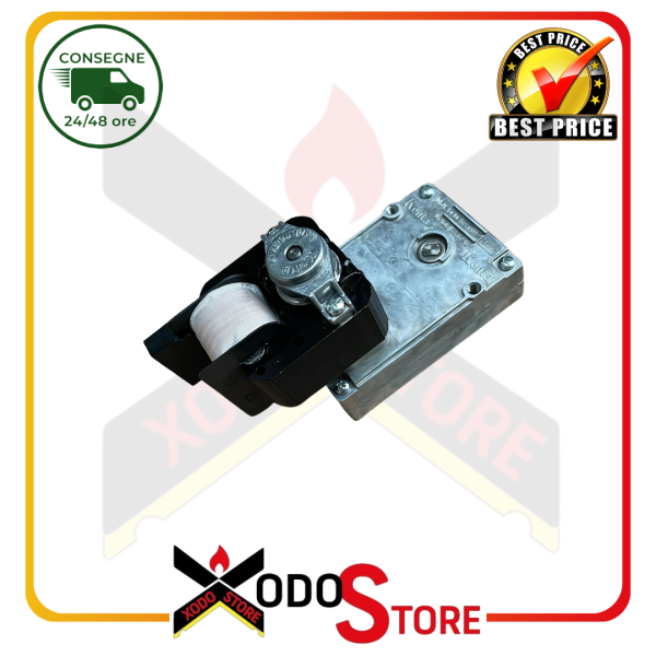 MOTORIDUTTORE KENTA PER STUFA A PELLET K9175004, ALBERO 8,5 MM, 1 RPM - RIF. INT. 2072 - immagine 3