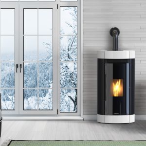 SCHUSTER UNICAL ducted pellet stove model ADNA 10-12 CS