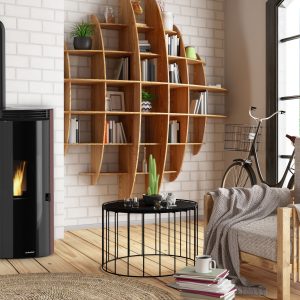 SCHUSTER UNICAL ventilated pellet stove model KEA 10 S
