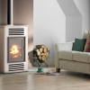 SCHUSTER UNICAL ventilated wood stove model LILLA 10 CERAMICA