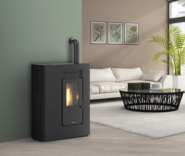 Stufa a pellet ventilata canalizzata SCHUSTER UNICAL modello TIANA 10 C