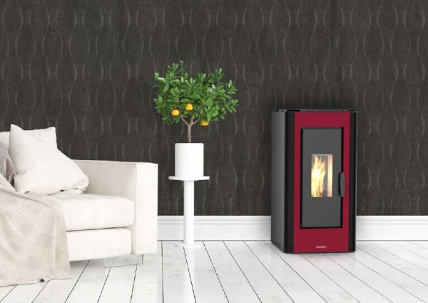 SCHUSTER UNICAL ducted pellet stove model ITACA 12 C