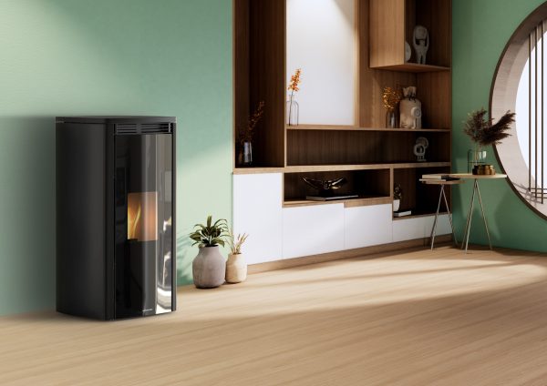 SCHUSTER UNICAL ventilated pellet stove model ZENA V 9