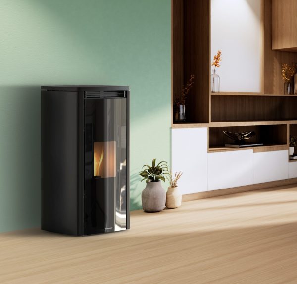 Stufa a pellet ventilata SCHUSTER UNICAL modello ZENA V 9