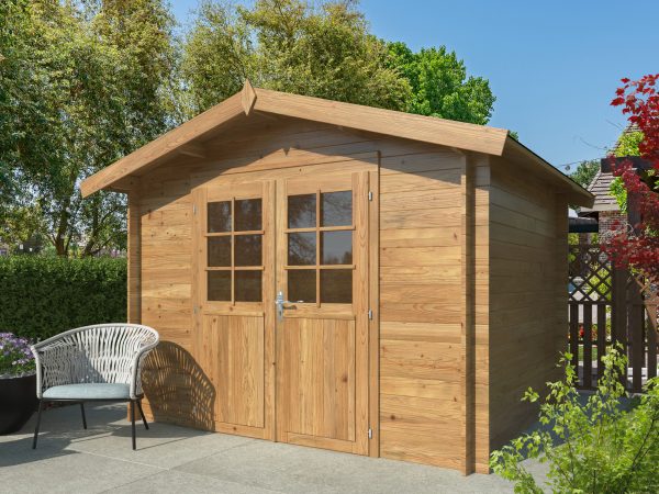 Casetta in legno LOSA modello ARISA 250x250x235 cm