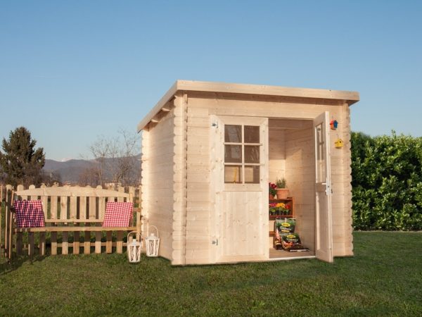 Casetta in legno LOSA modello ASIA 300x300x200 cm