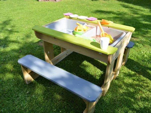 Picnic in legno LOSA modello PICNIC SPLASH 100x80x52 cm