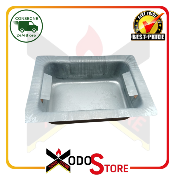 Cassetto cenere Palazzetti 30×22 cm 165120020 acciaio zincato