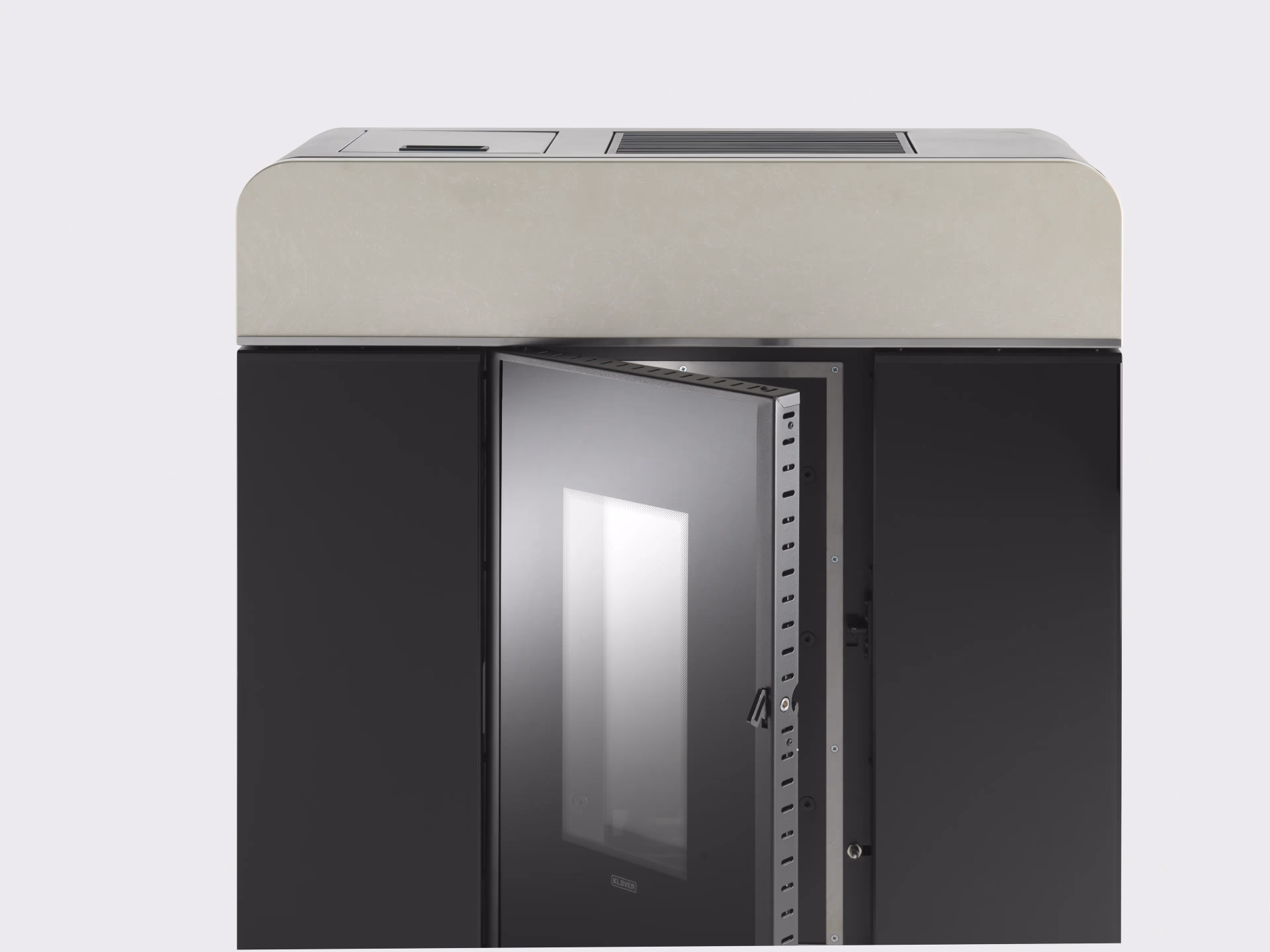 Stufa a pellet KLOVER modello DIVA SLIM GRES 120s 12 kW - immagine 2