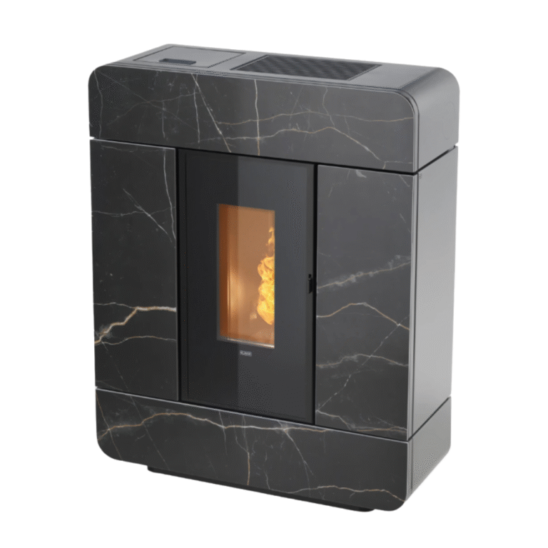 Stufa a pellet KLOVER modello DIVA SLIM GRES 120s 12 kW