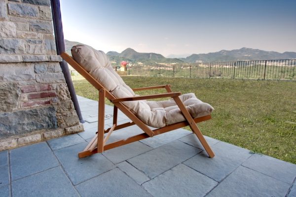 Poltrona in legno LOSA modello ITACA 115x66x97 cm
