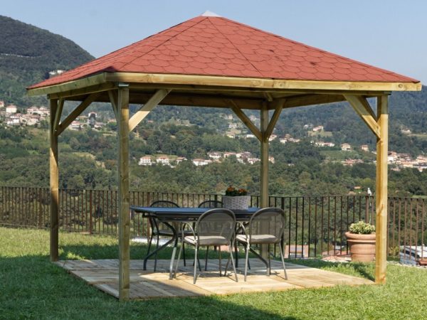 Gazebo in legno LOSA modello ETNA