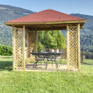 Gazebo in legno LOSA modello STROMBOLI