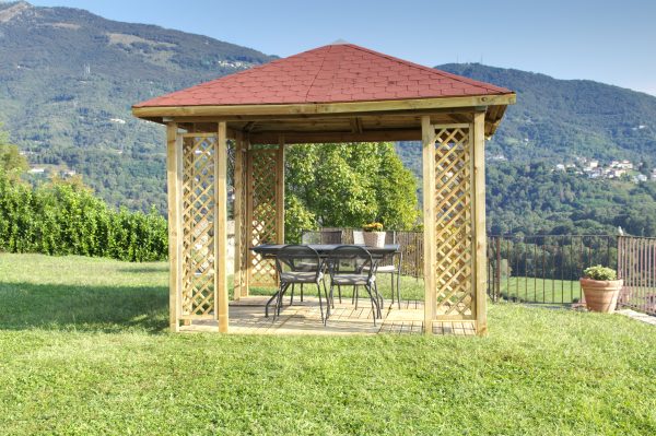 Gazebo in legno LOSA modello STROMBOLI