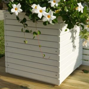Fioriera in legno LOSA modello CAMELIA BIANCA