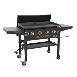 Barbecue Piastra BLACKSTONE PLANCHA a gas 4 fuochi 36" con Coperchio