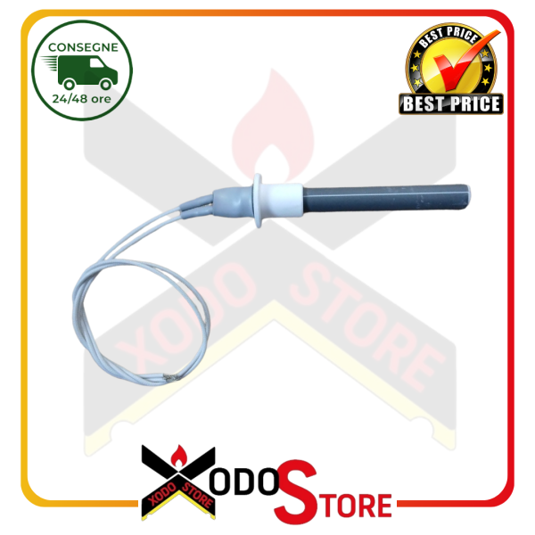 CANDELETTA IN CERAMICA PSX-1-240-B ORIGINALE EDILKAMIN COD. R1112630