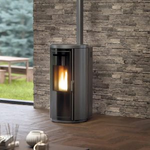 Stufa a pellet ventilata KLOVER modello KRONO 7.8 kW