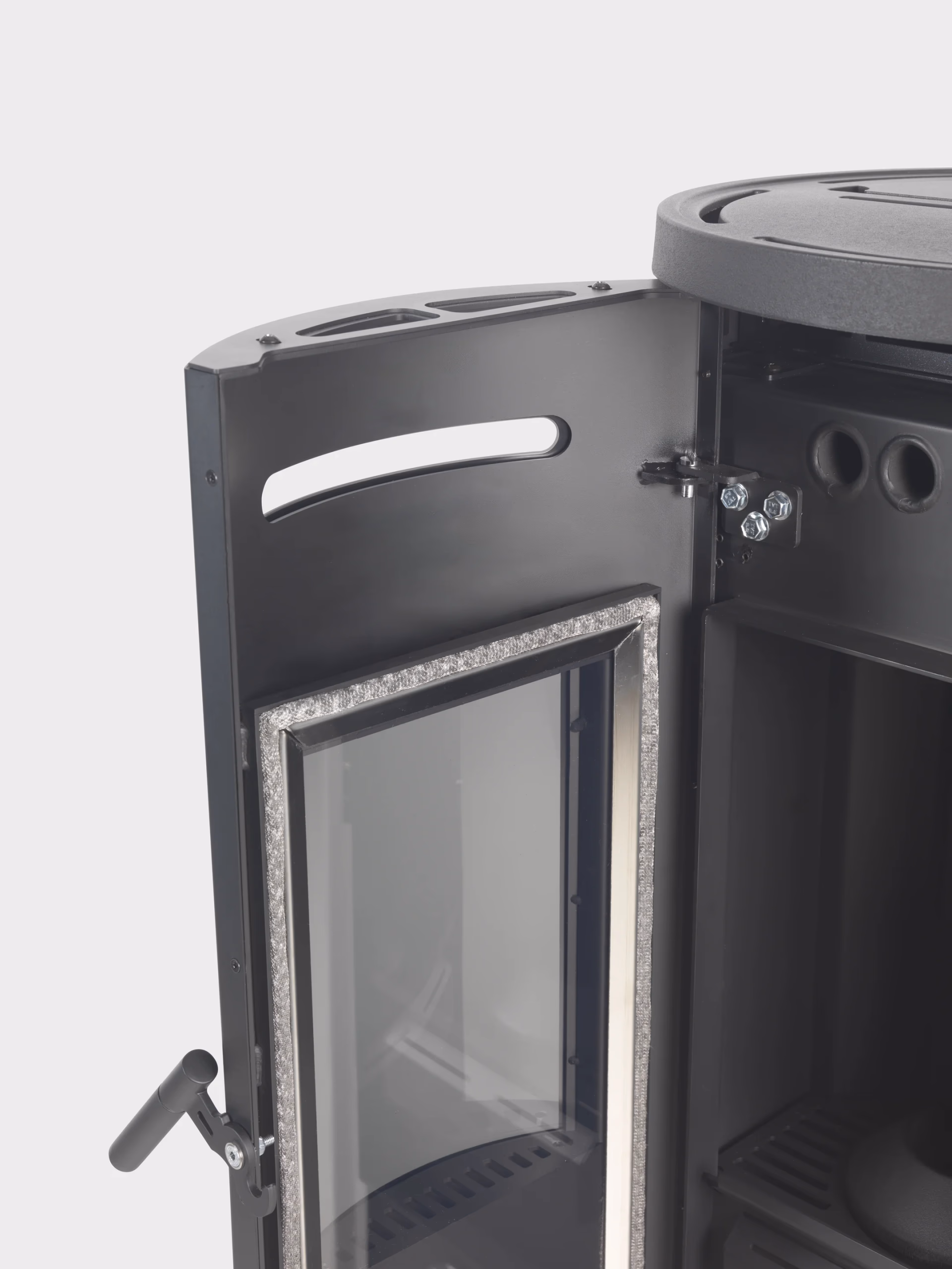 Stufa a pellet ventilata KLOVER modello KRONO 80s - CARBON 8.2 kW - immagine 4