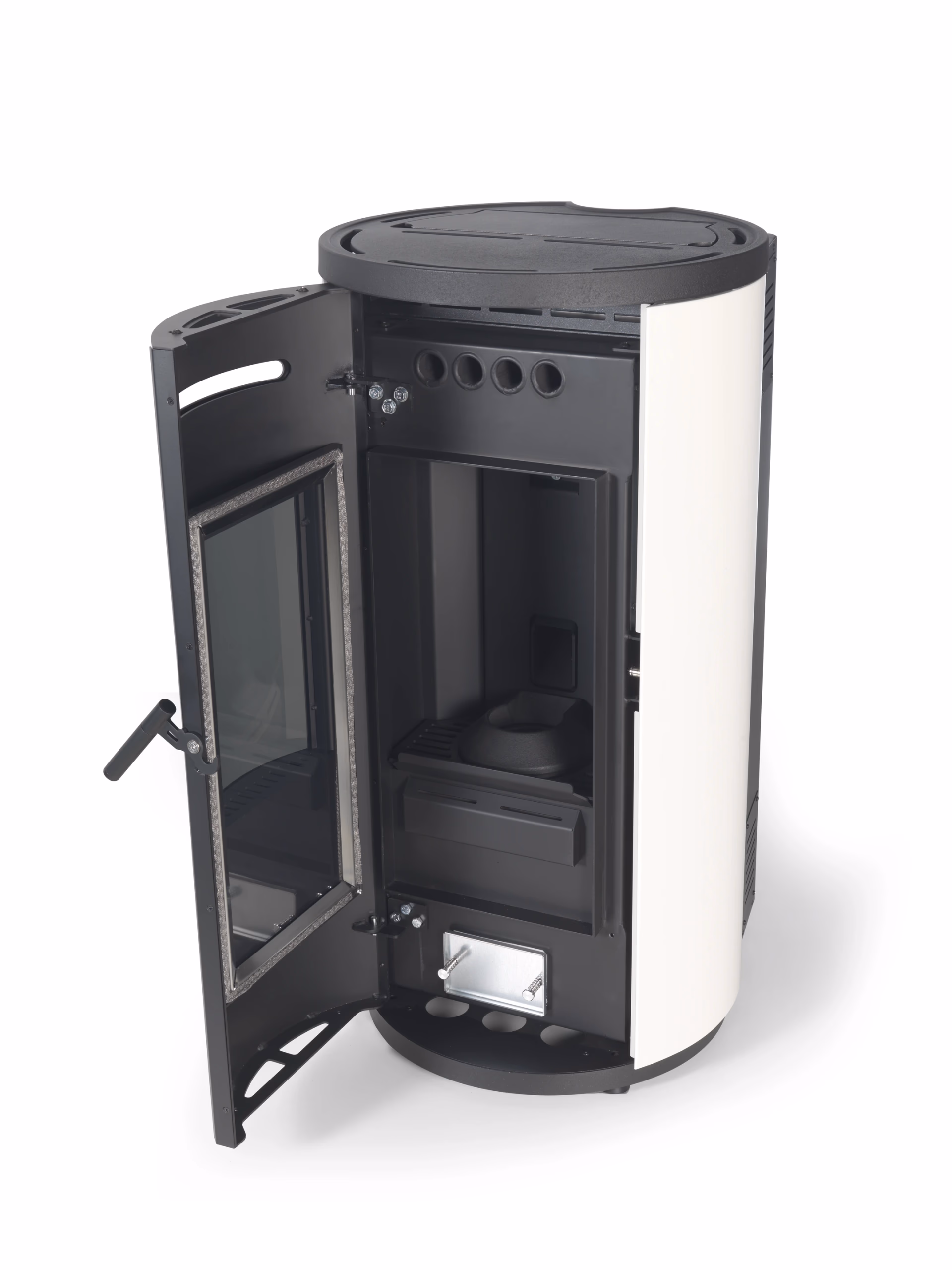 Stufa a pellet ventilata KLOVER modello KRONO 80s - CARBON 8.2 kW - immagine 2