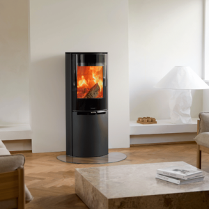 Stufa a legna tonda 10,8 kW ADURO modello 9.8 LUX