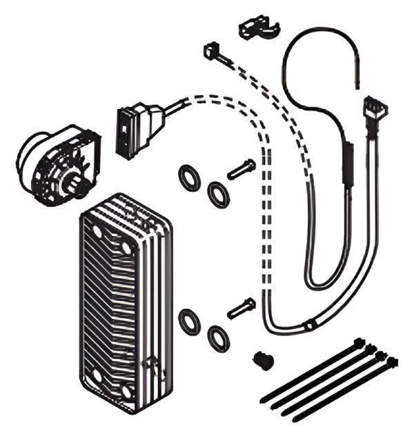 Kit Sanitario MONTEGRAPPA cod. 1530800200
