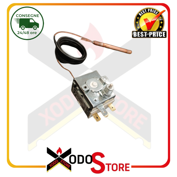 TERMOSTATO A RIARMO 125 °C ORIGINALE THERMOROSSI CODICE 60011750 - immagine 3