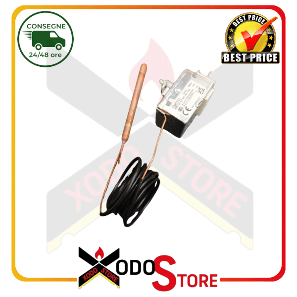TERMOSTATO A RIARMO 125 °C ORIGINALE THERMOROSSI CODICE 60011750 - immagine 5