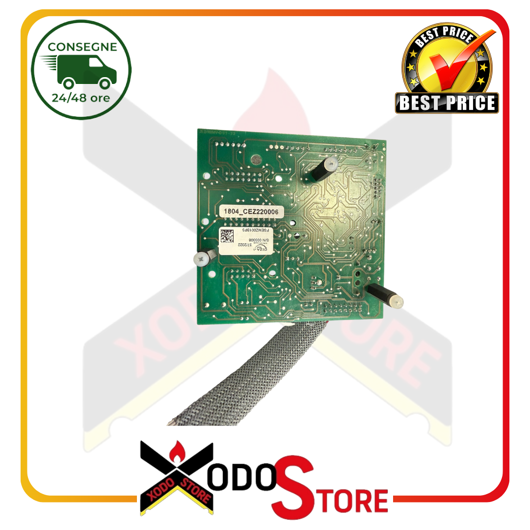 Scheda Madre PWS/PWB CEZA (con firmware precaricato) MCZ cod. 41450902400 - immagine 5