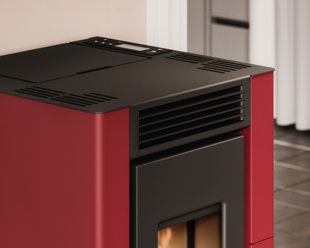 Stufa a pellet CADEL modello CRISTAL 6 - 6,2 kW - immagine 3