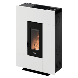 Stufa a pellet CADEL modello GRACE 7 UP-TWIN 7,8 kW
