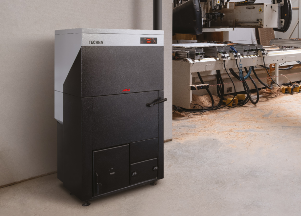 Caldaia a pellet idro MCZ modello TECHNA SMARTCLEAN 21-27-32