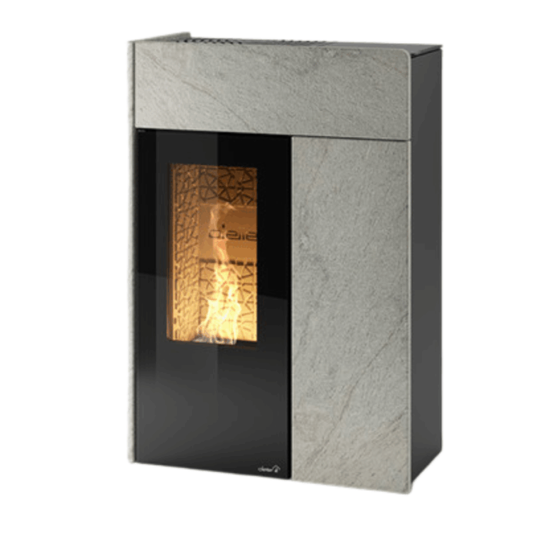 Stufa pellet DIELLE modello GHIBLI 80 + UP 80 10 kW