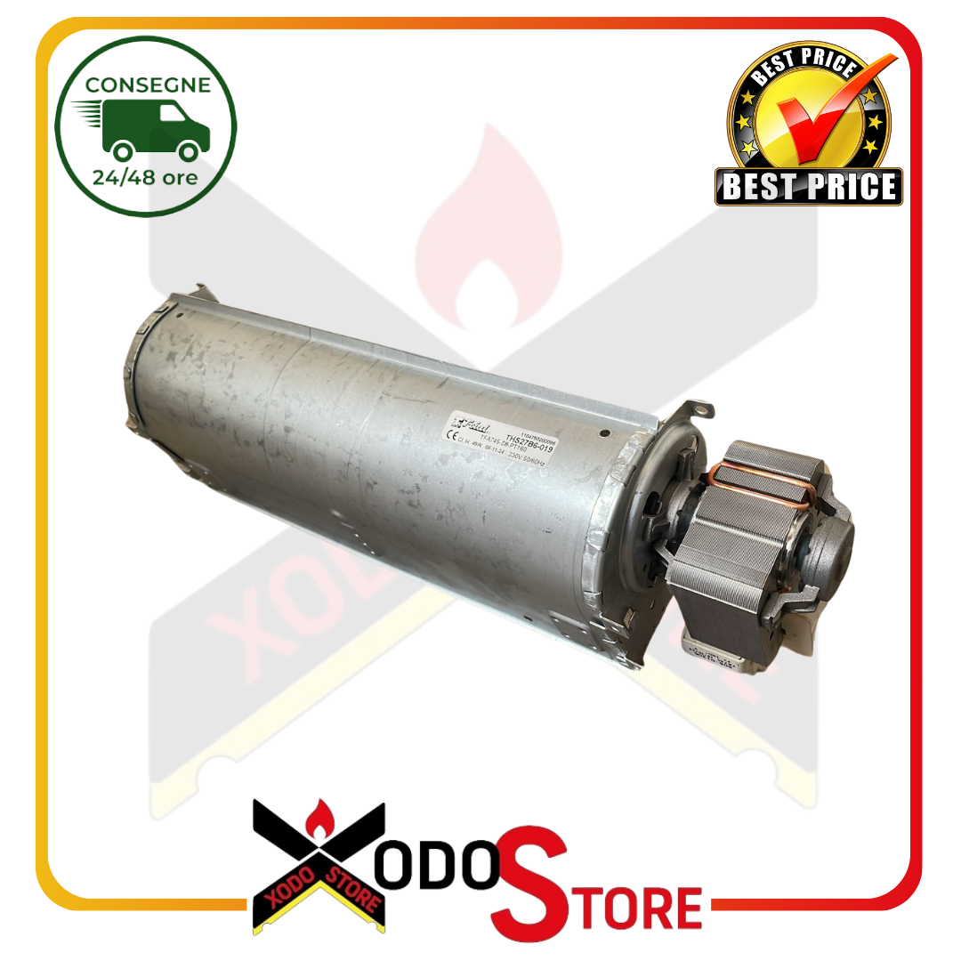 VENTILATORE TANGENZIALE PER STUFA A PELLET ORIGINALE MONTEGRAPPA COD. 1040021000