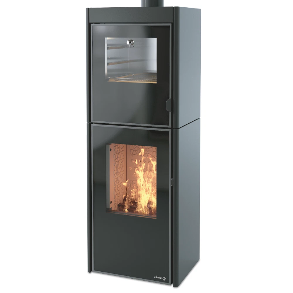 Stufa legna DIELLE GHIBLI WOOD OVEN AIR 10 kW - Image 2