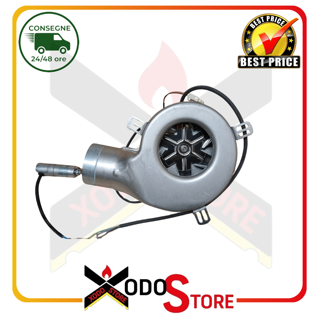 ESTRATTORE ASPIRATORE FUMI PER STUFA A PELLET ORIGINALE PALAZZETTI CODICE 892609190 - immagine 5