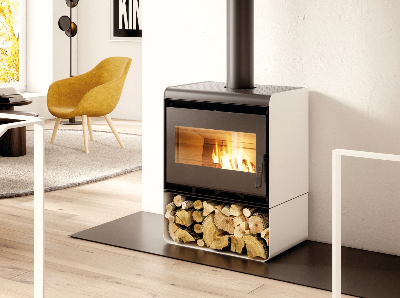 5 Star Wood Stove PALAZZETTI ASIA 70 - 80