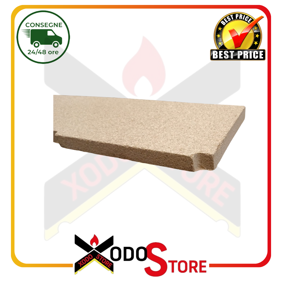 DEFLETTORE IN VERMICULITE ORIGINALE CAMINETTI MONTEGRAPPA COD. 1097305700 - immagine 2