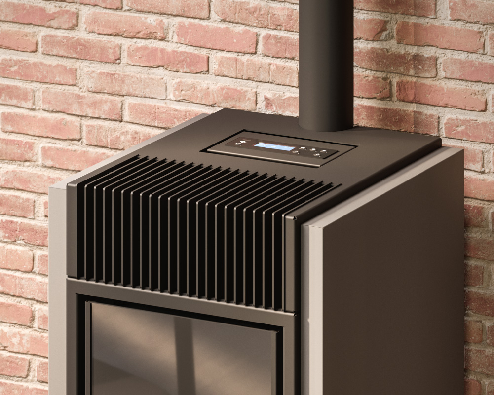 Stufa a pellet CADEL modello BOLD 7 UP-TWIN 7 kW - immagine 4