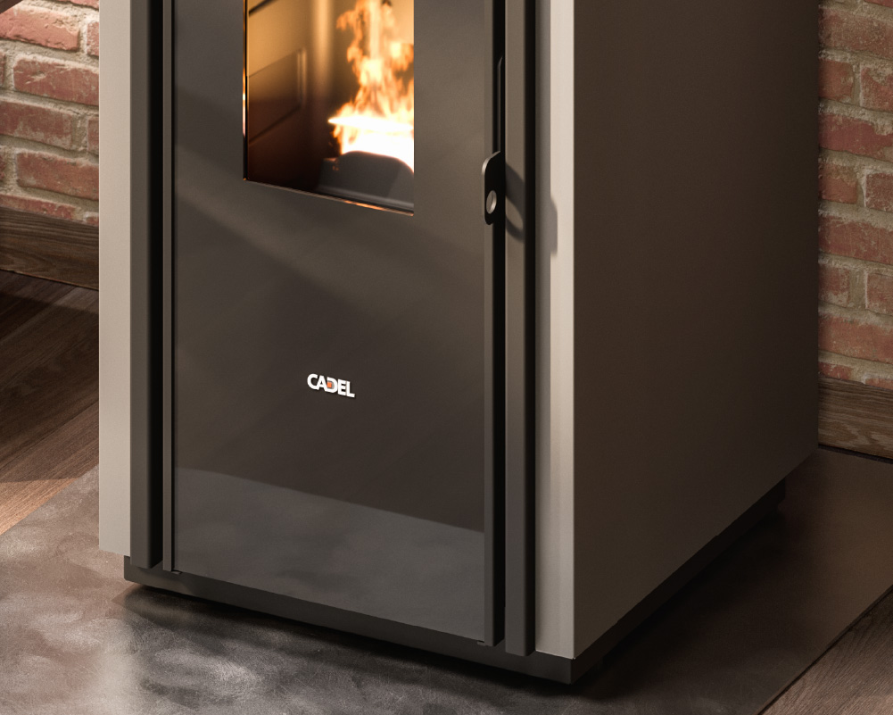Stufa a pellet CADEL modello BOLD 7 UP-TWIN 7 kW - immagine 5