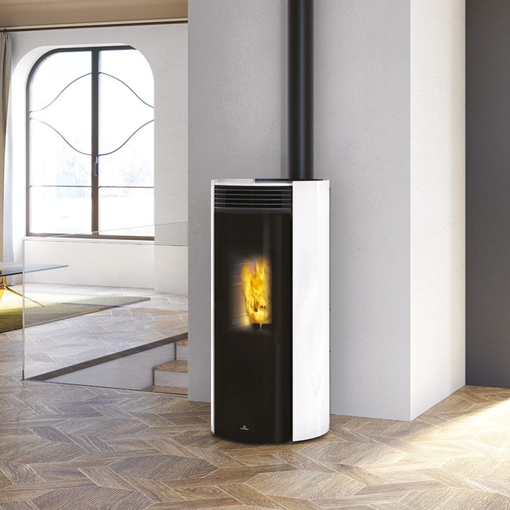 Stufa a pellet EDILKAMIN modello LIBRA 7 - 9+