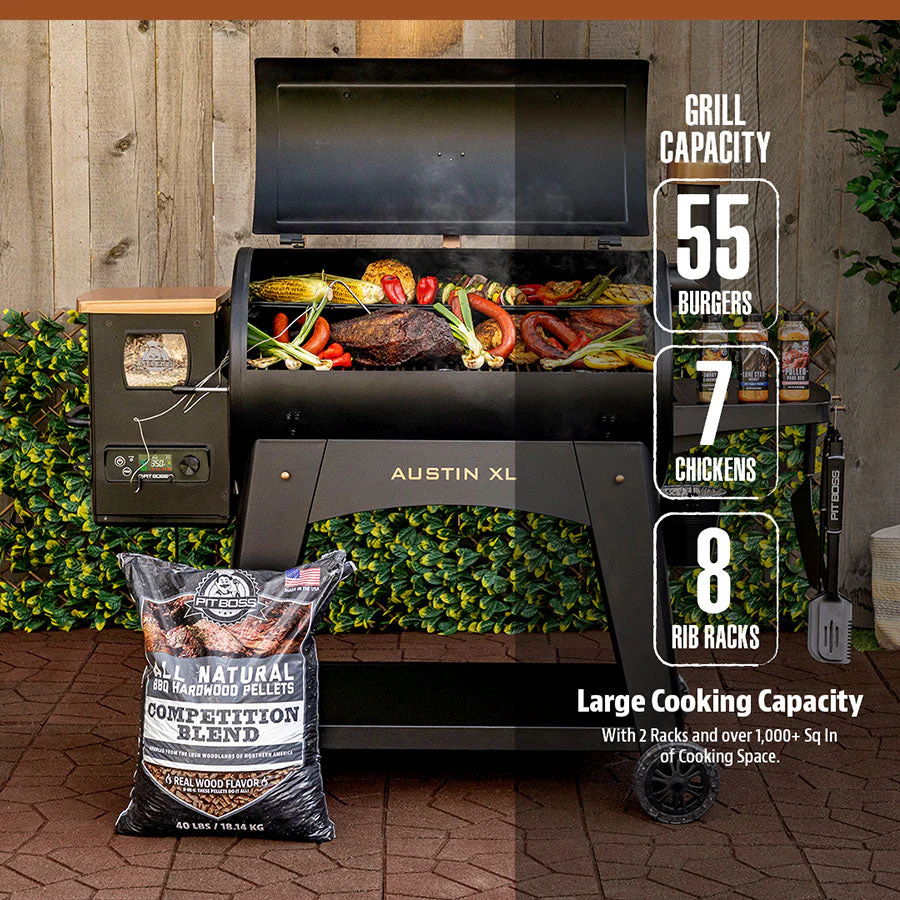 Barbecue a pellet PIT BOSS modello ONYX AUSTIN XL 1000 - immagine 5
