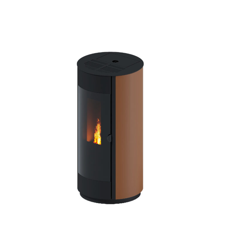 Stufa a pellet EVA CALOR modello TONDA 9 - 11 kW