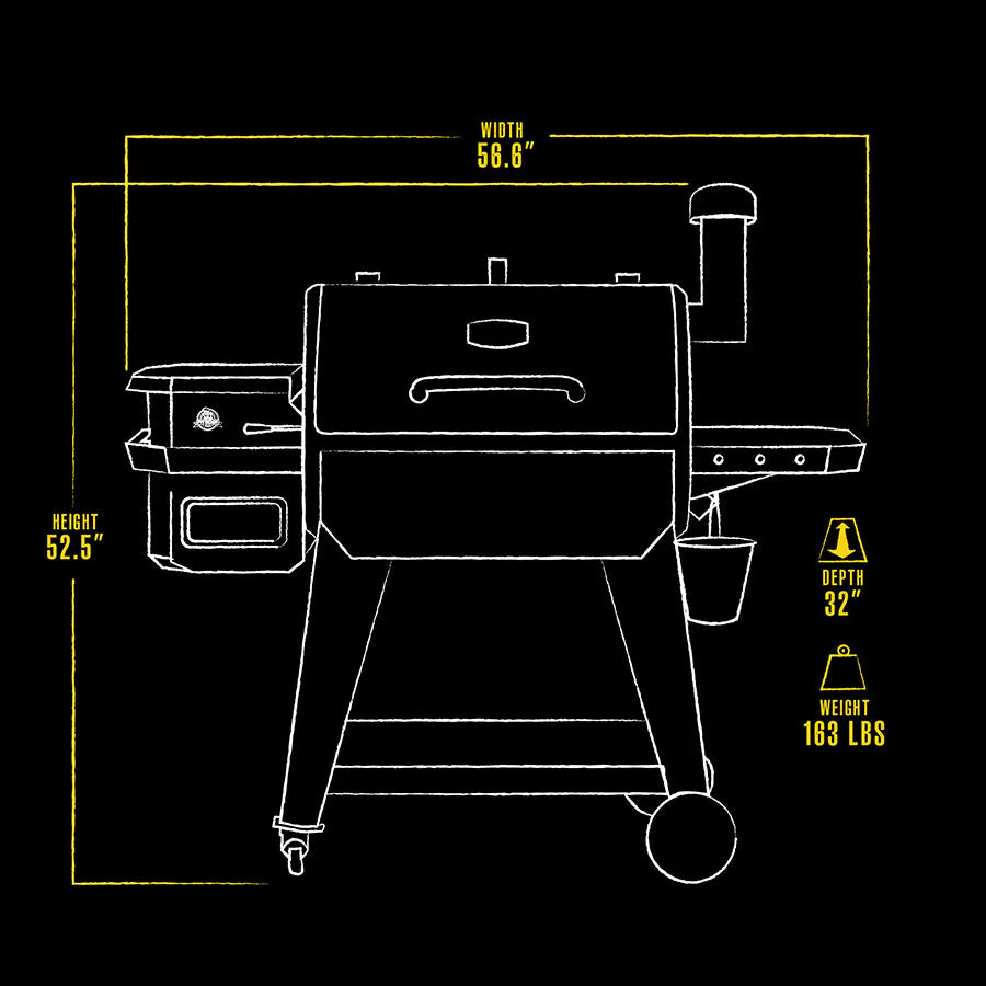 Barbecue a pellet PIT BOSS modello PRO SERIES 850 - immagine 7