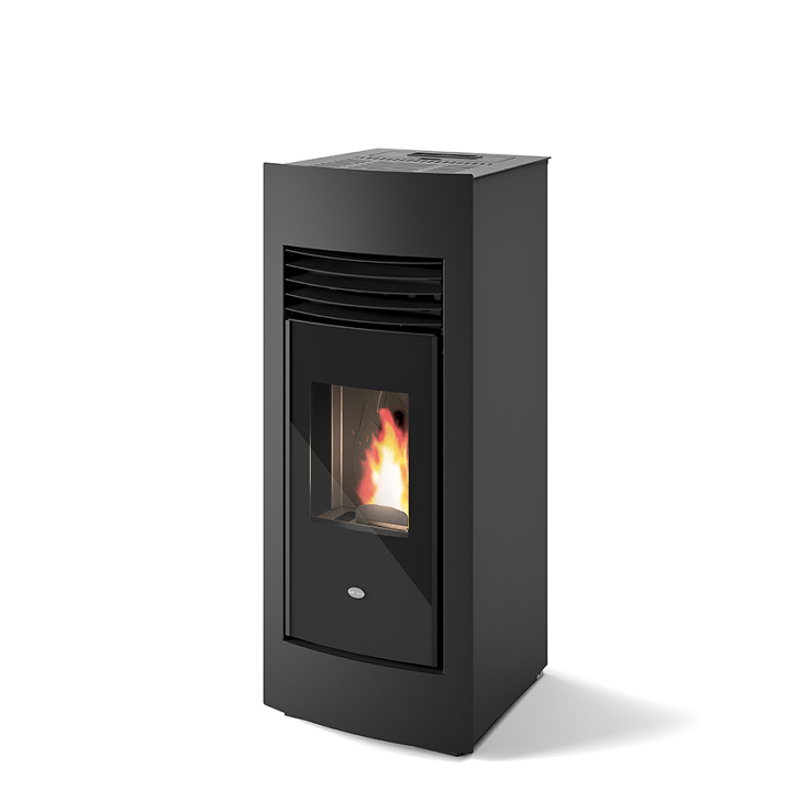 EVA CALOR pellet stove model LETIZIA DOUBLE DUCTING 15.4 kW - Image 3