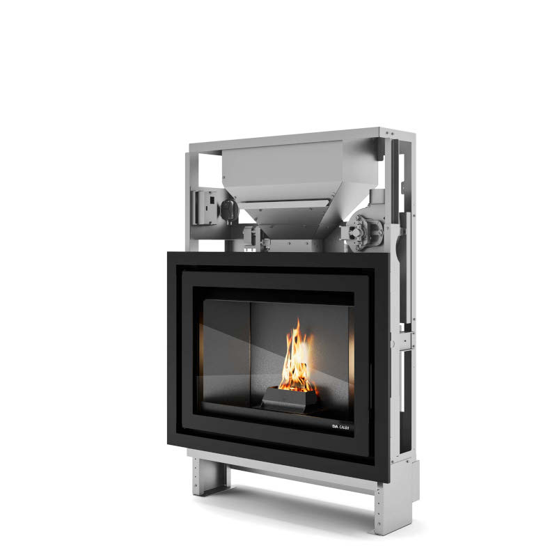 Inserto a pellet EVA CALOR modello WALTER 9 kW
