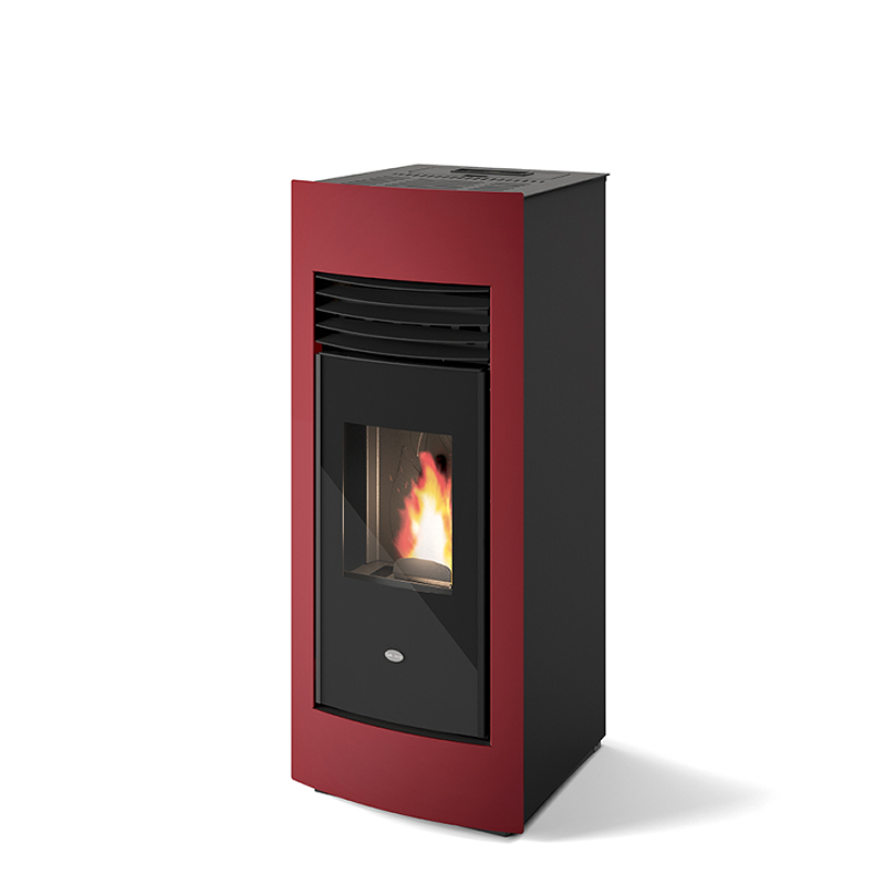 EVA CALOR pellet stove model LETIZIA DOUBLE DUCTING 15.4 kW - Image 2