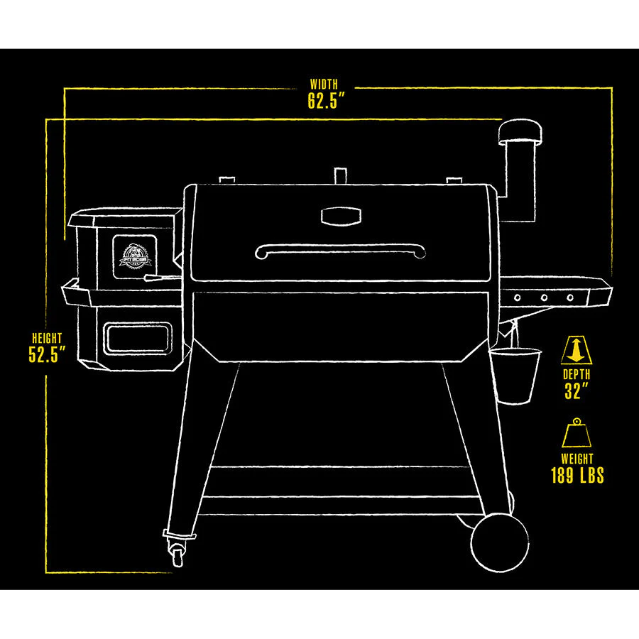 Barbecue a pellet PIT BOSS modello PRO SERIES 1150 - immagine 7