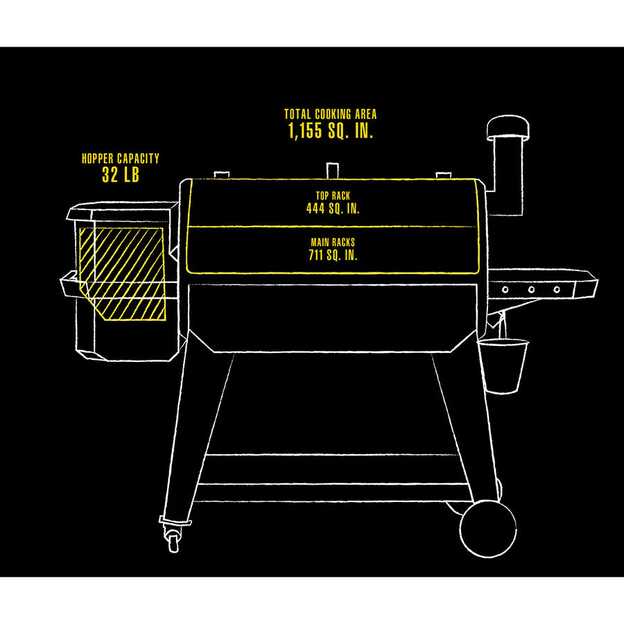 Barbecue a pellet PIT BOSS modello PRO SERIES 1150 - immagine 6